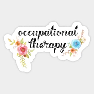 Occupational Therapy Design for Occupational Therapists Sticker